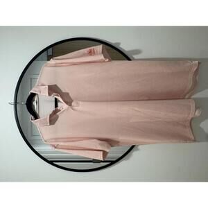 Holderness & Bourne Piqué Performance Polo Orange Airplane Print L Tailored